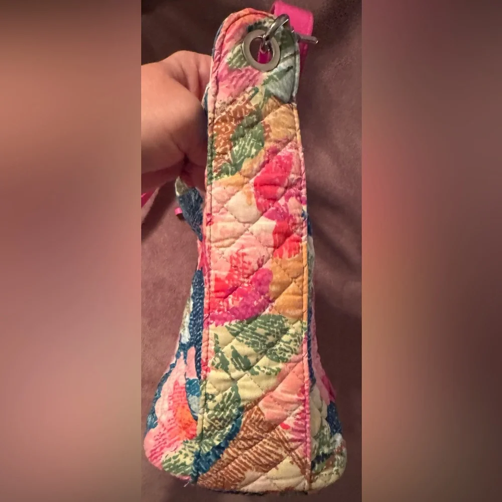 Vera Bradley Carson Floral Mini Hobo Crossbody Bag - Picture 9 of 16